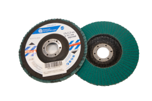 Круг шлифовальный лепестковый торцевой КЛТ 2 125х22,23 цирконий P80 (Y)