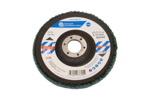 Круг лепестковый торцевой цирконий 2 125х22,23