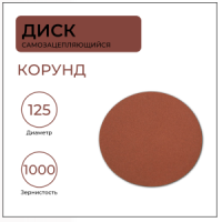 ИС диск шлифовальный 125 корунд (СP) P1000 (0 отв.)